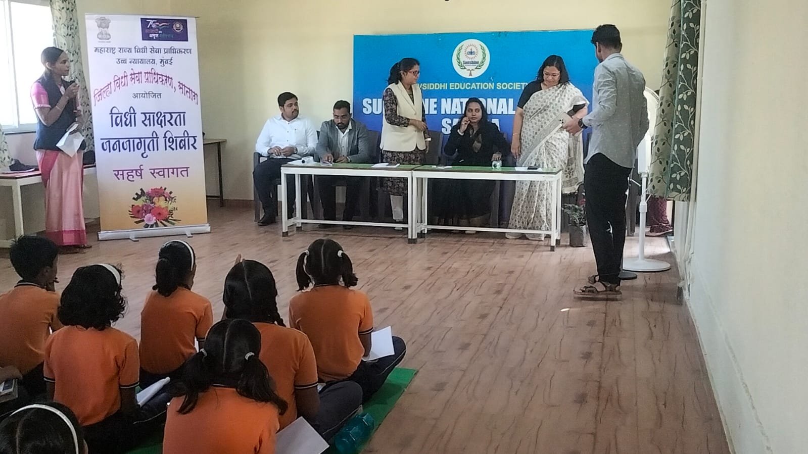 Guest lecture related to children's  rights and laws by the judge and advocates.